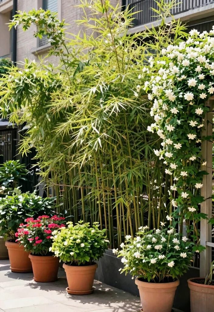 15 Patio Privacy Ideas for a Secluded and Relaxing Outdoor Space - 1. Lush Greenery as Natural Barriers 1