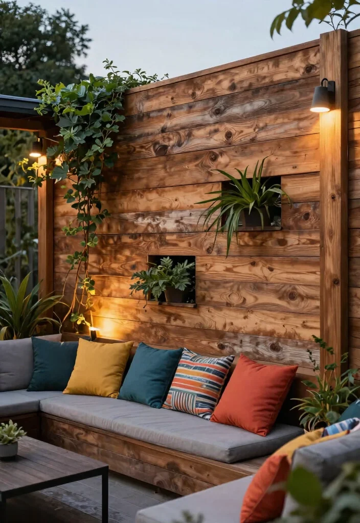 15 Patio Privacy Ideas for a Secluded and Relaxing Outdoor Space - 6. Privacy Walls 1
