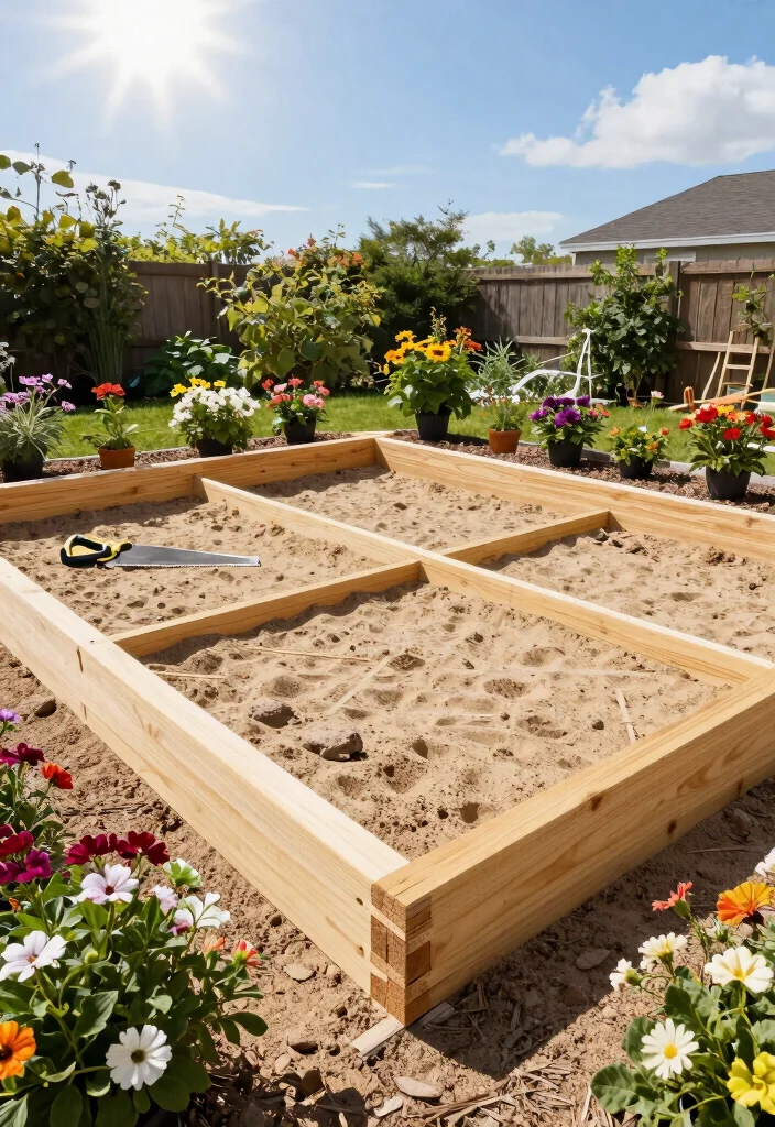 12 Above Ground Pool Leveling Ideas to Get a Perfectly Flat Base 3 12 Above Ground Pool Leveling Ideas to Get a Perfectly Flat Base - 3. Wooden Base Frame 1