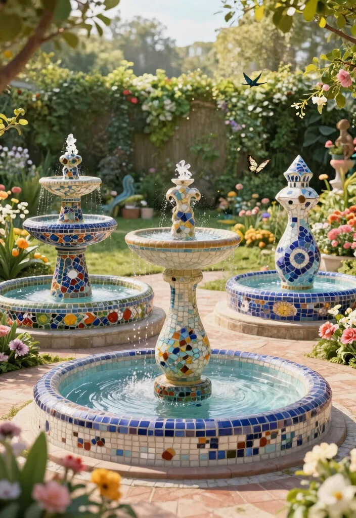 12 Mosaic Water Fountain Ideas for a Colorful Garden Focal Point 13 12 Mosaic Water Fountain Ideas for a Colorful Garden Focal Point - Conclusion 1