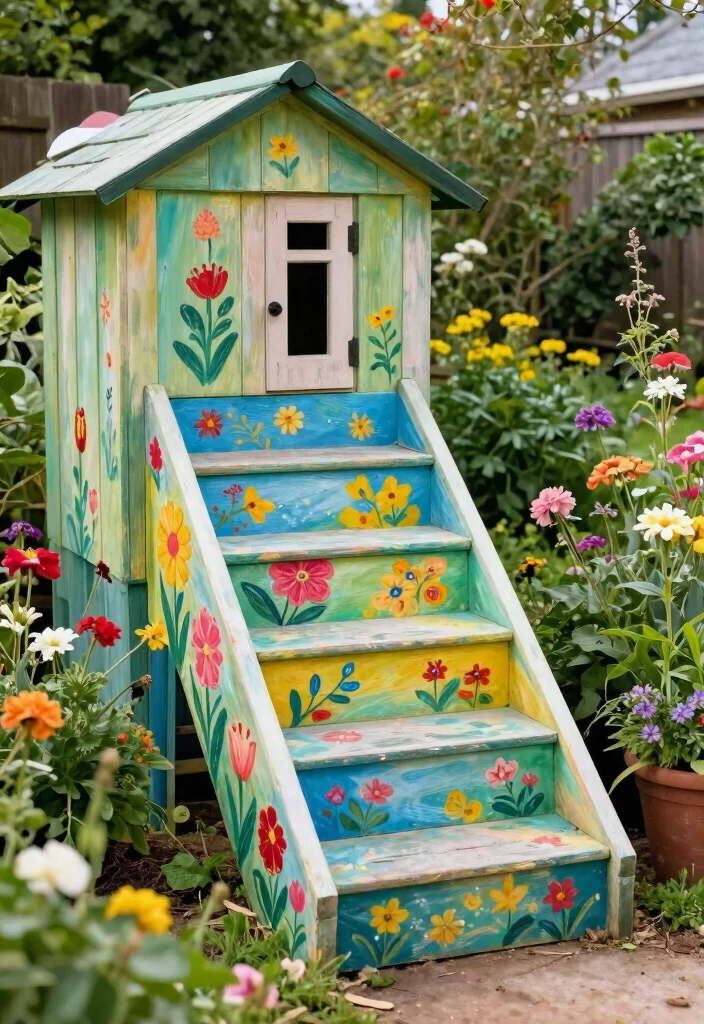 12 Storage Shed Ramp Ideas for Easy Access With Heavy Equipment 8 12 Storage Shed Ramp Ideas for Easy Access With Heavy Equipment - 8. Decorative Ramps for Style and Function 1