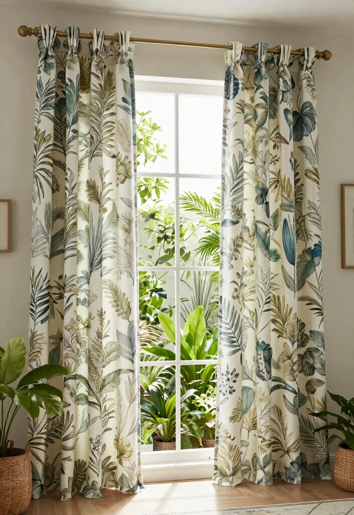 14 Box Window Curtain Ideas for a Clean and Polished Look 13 14 Box Window Curtain Ideas for a Clean and Polished Look - 13. Custom Designs 1