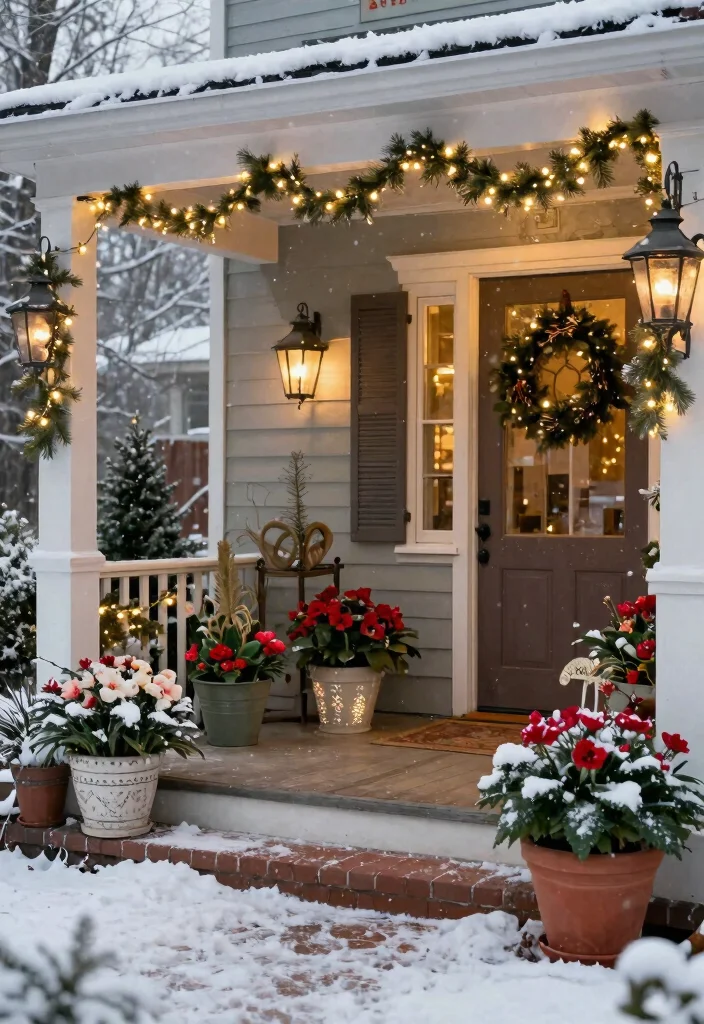14 Christmas Flower Pot Ideas for a Festive Front Porch Display - Conclusion 1
