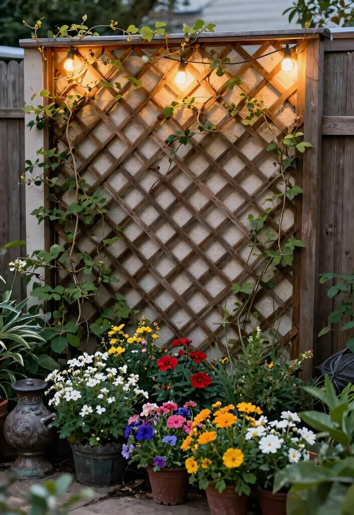 14 Front of House Trellis Ideas That Instantly Boost Curb Appeal 7 14 Front of House Trellis Ideas That Instantly Boost Curb Appeal - 7. Lattice Trellis for Additional Texture 1