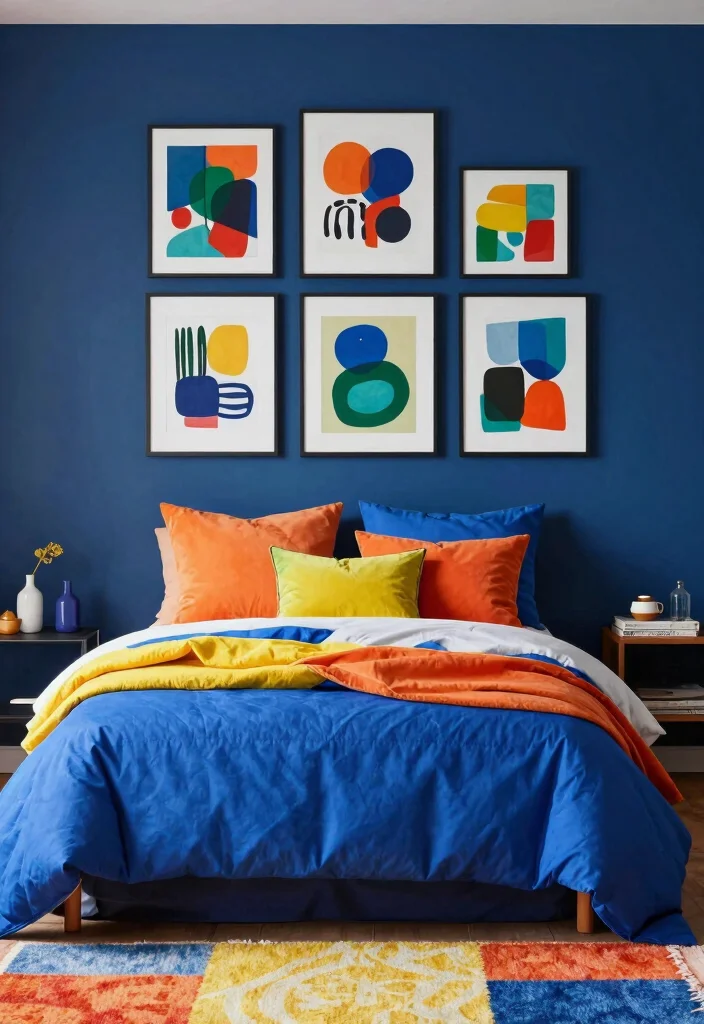 15 Blue Bedroom Ideas for Boys: Cool, Fun Style 12 15 Blue Bedroom Ideas for Boys: Cool, Fun Style - 12. Colorful Accents 1