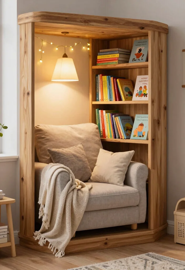 15 Farm Bedroom Ideas for Boys Cozy Country Style - 7. Cozy Reading Nook 1