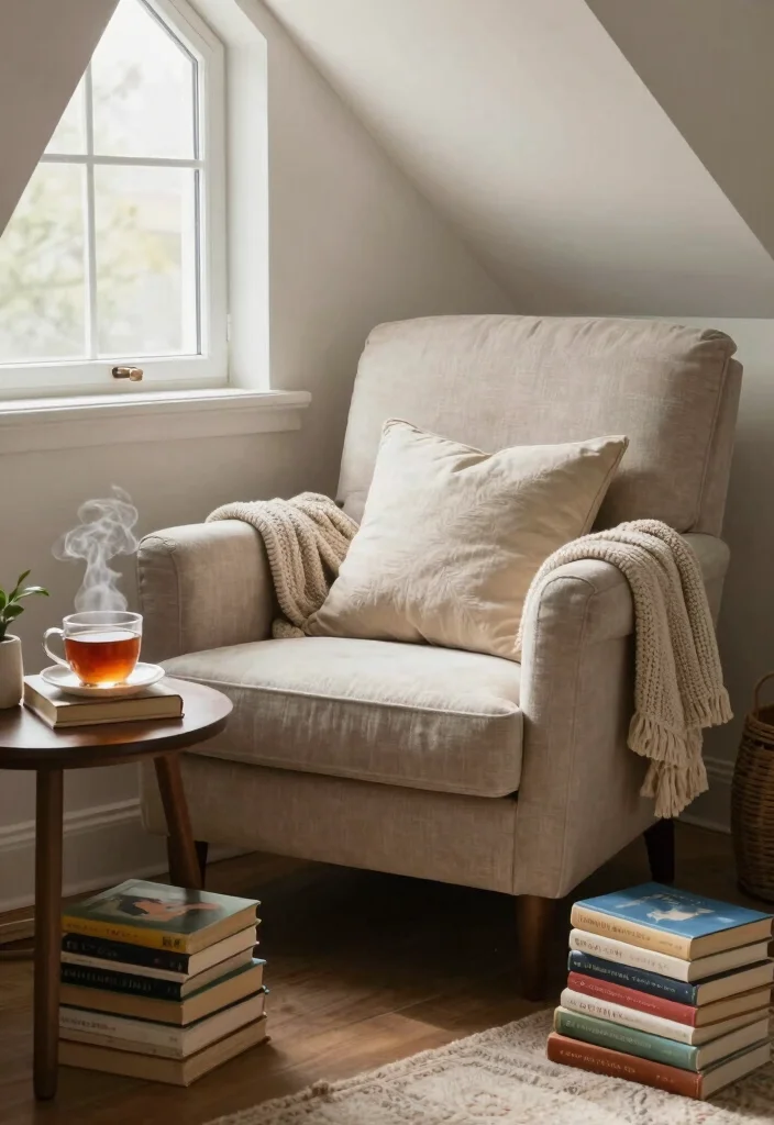 15 Low Ceiling Attic Bedroom Ideas: Cozy Smart Design - 3. Create a Cozy Reading Nook 1