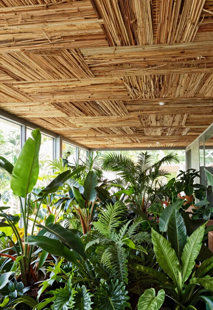 15 POP Ceiling Designs That Make Any Room Look Elegant and Spacious 15 15 POP Ceiling Designs That Make Any Room Look Elegant and Spacious - 15. Sustainable Materials 1
