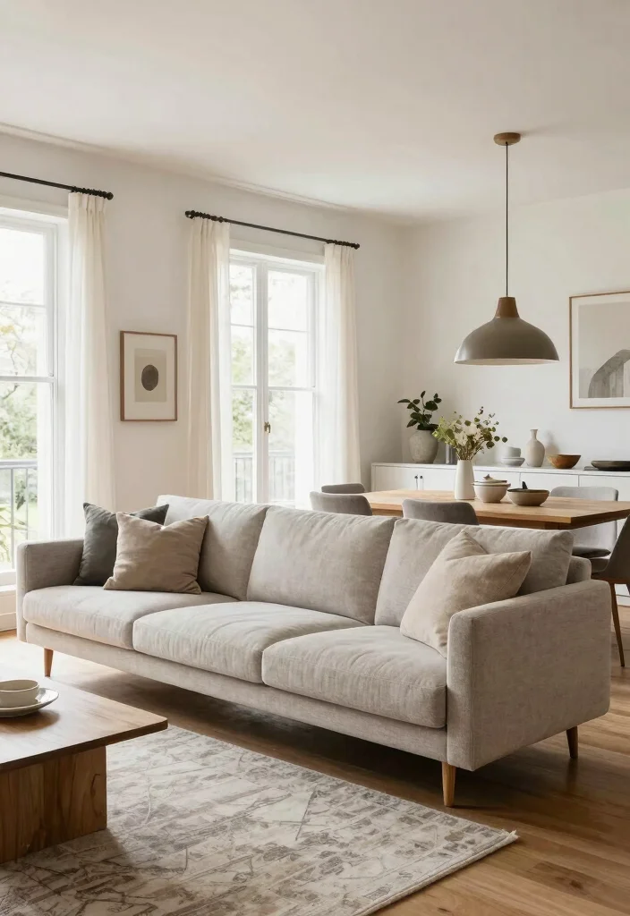 15 Sofa in Living Room Ideas: Classic Layout Inspiration 7 15 Sofa in Living Room Ideas: Classic Layout Inspiration - 7. Open Concept Living 1
