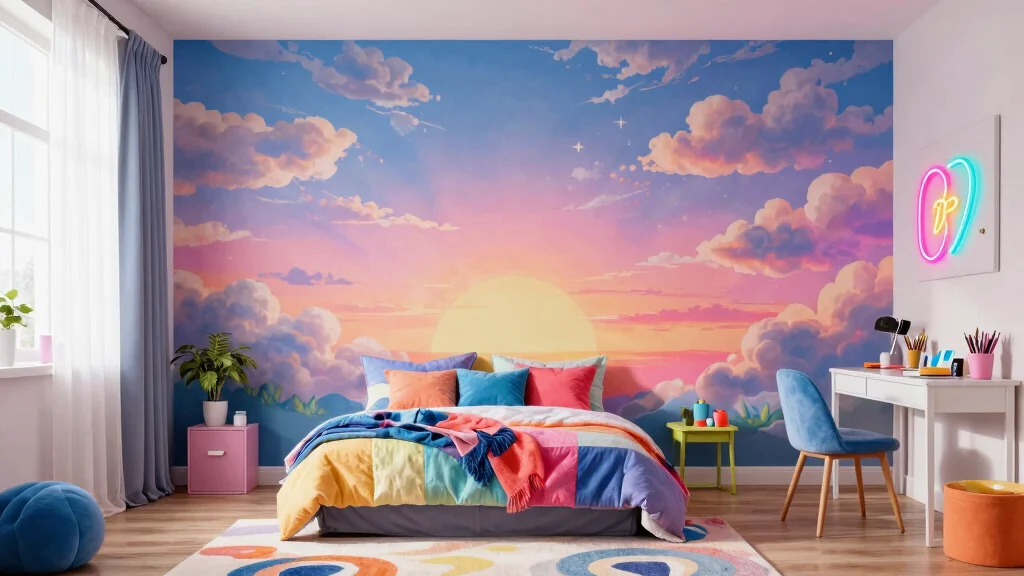 15 Wall Painting Ideas for Teen Bedrooms: Creative Expressions