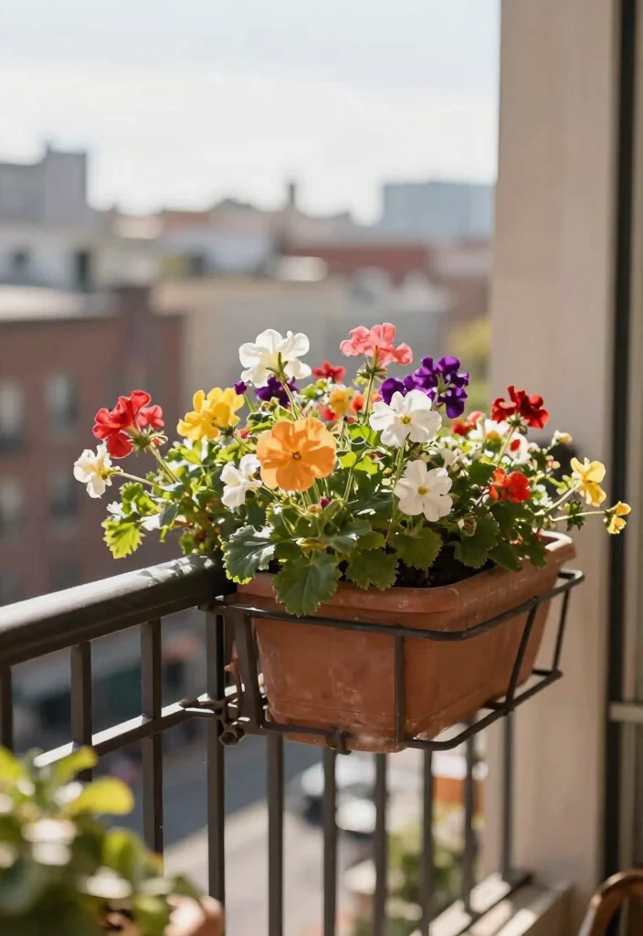 15 Window Planter Box Ideas to Add Color and Charm to Any Home 13 15 Window Planter Box Ideas to Add Color and Charm to Any Home - 13. Balcony Box Planter 1