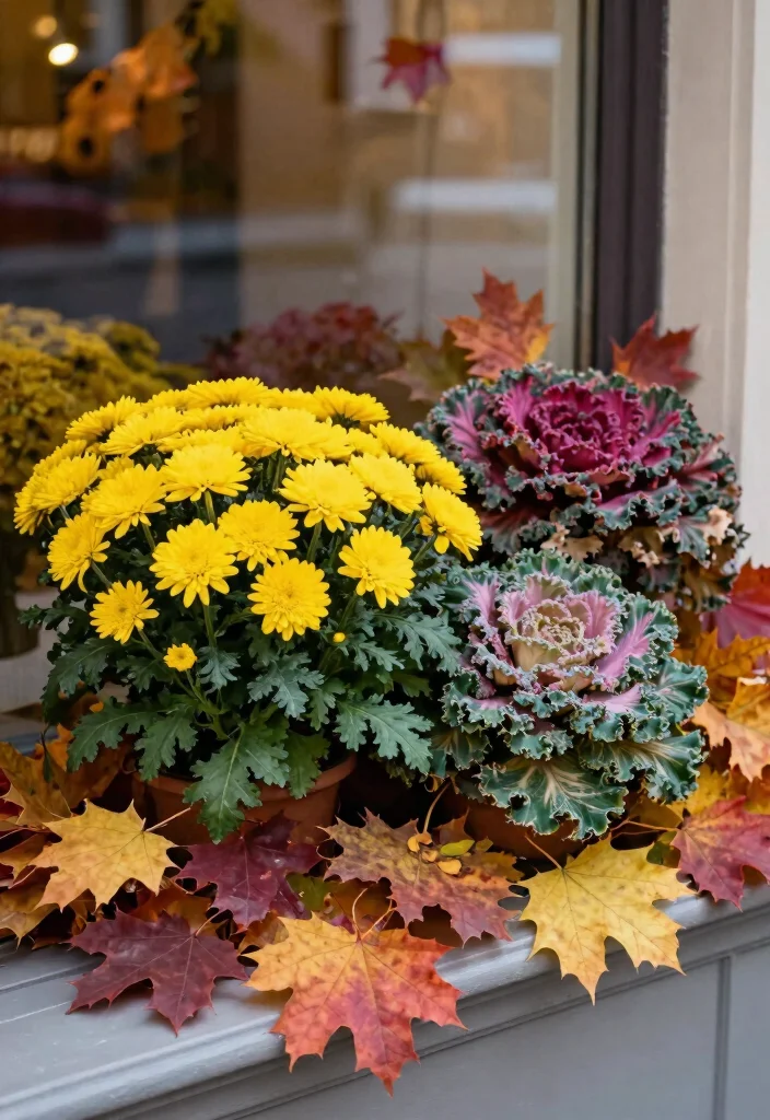 15 Window Planter Box Ideas to Add Color and Charm to Any Home 14 15 Window Planter Box Ideas to Add Color and Charm to Any Home - 14. Seasonal Displays 1