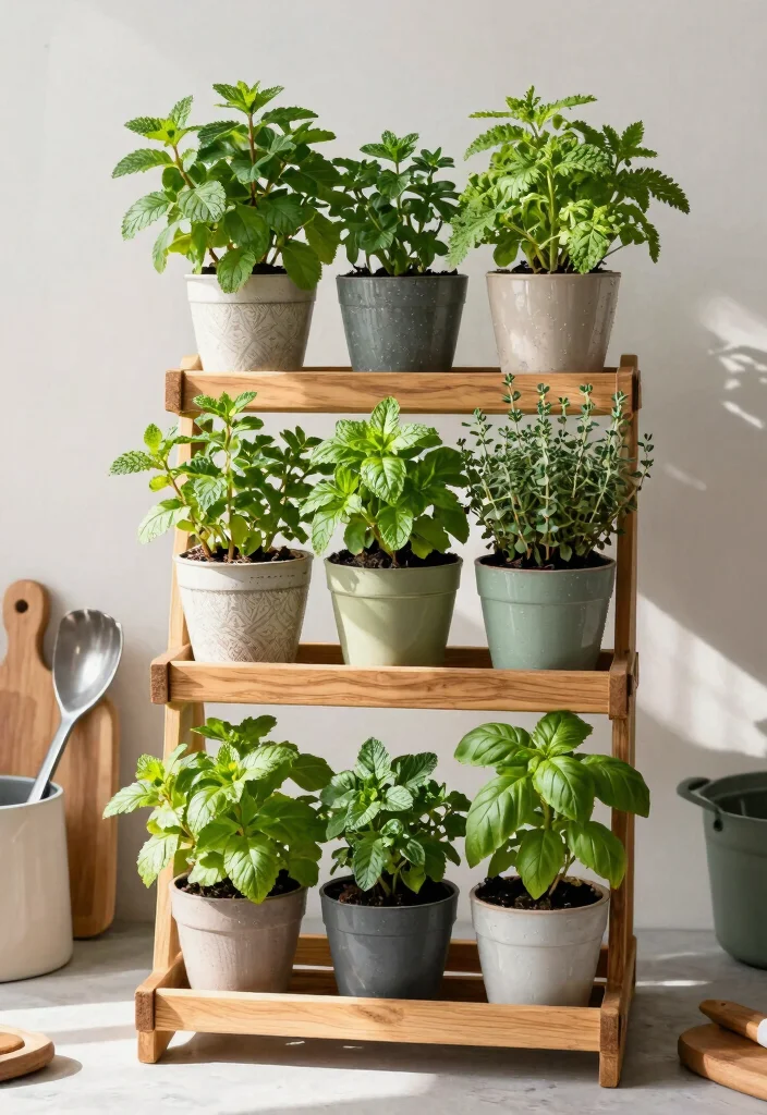15 Window Planter Box Ideas to Add Color and Charm to Any Home 2 15 Window Planter Box Ideas to Add Color and Charm to Any Home - 2. Vertical Herb Garden 1