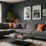 17 Dark Accent Wall Living Room Ideas for a Moody Sophisticated Look