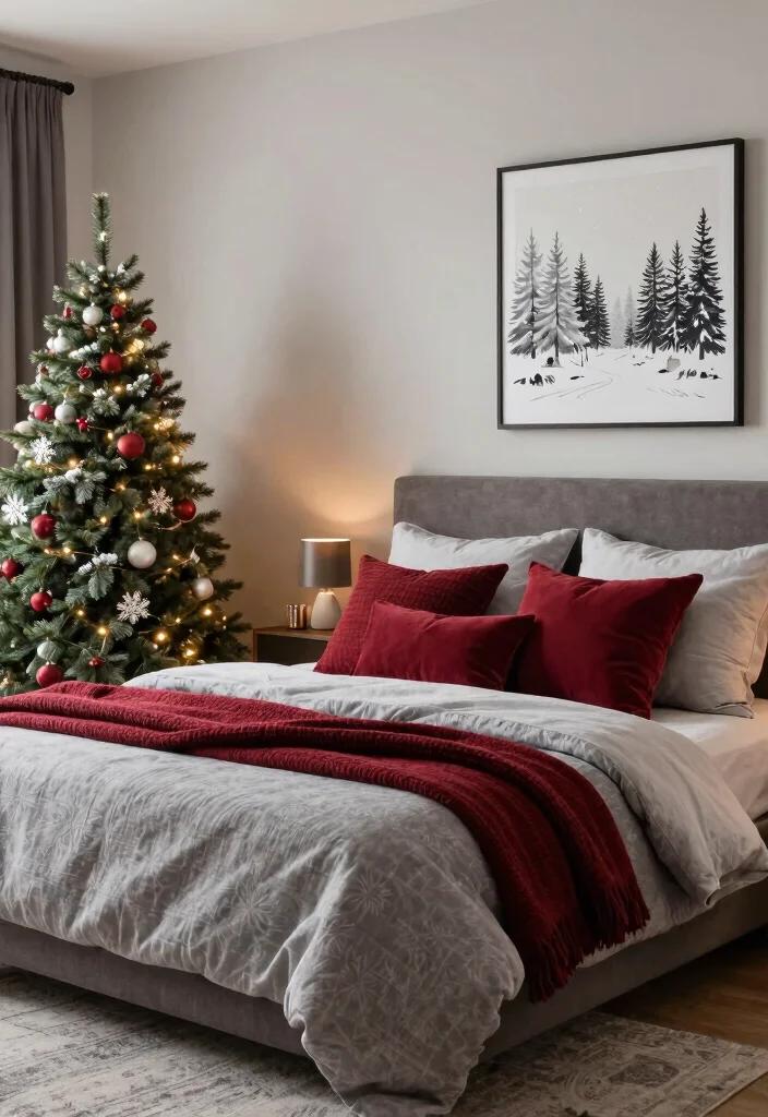 18 Bedroom Design Ideas for Couples: Romantic and Functional - 18. Seasonal Decor Adjustments 1