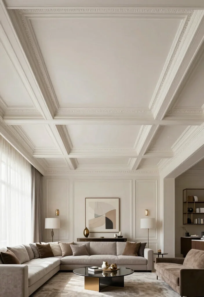 18 Double Height Living Room Wall Design Ideas Grand Impact - 15. Dramatic Ceilings 1