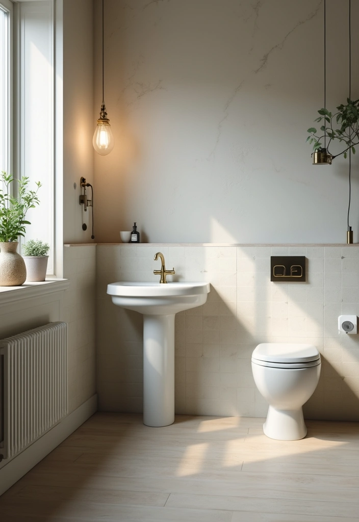 27 Secondary Bathroom Ideas That Feel Functional - 15. Eco-Friendly Fixtures 1