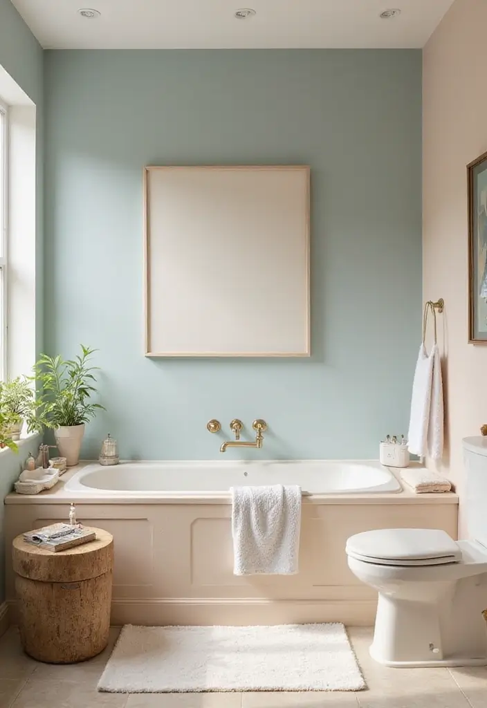 27 Secondary Bathroom Ideas That Feel Functional - 25. Smart Use of Color 1