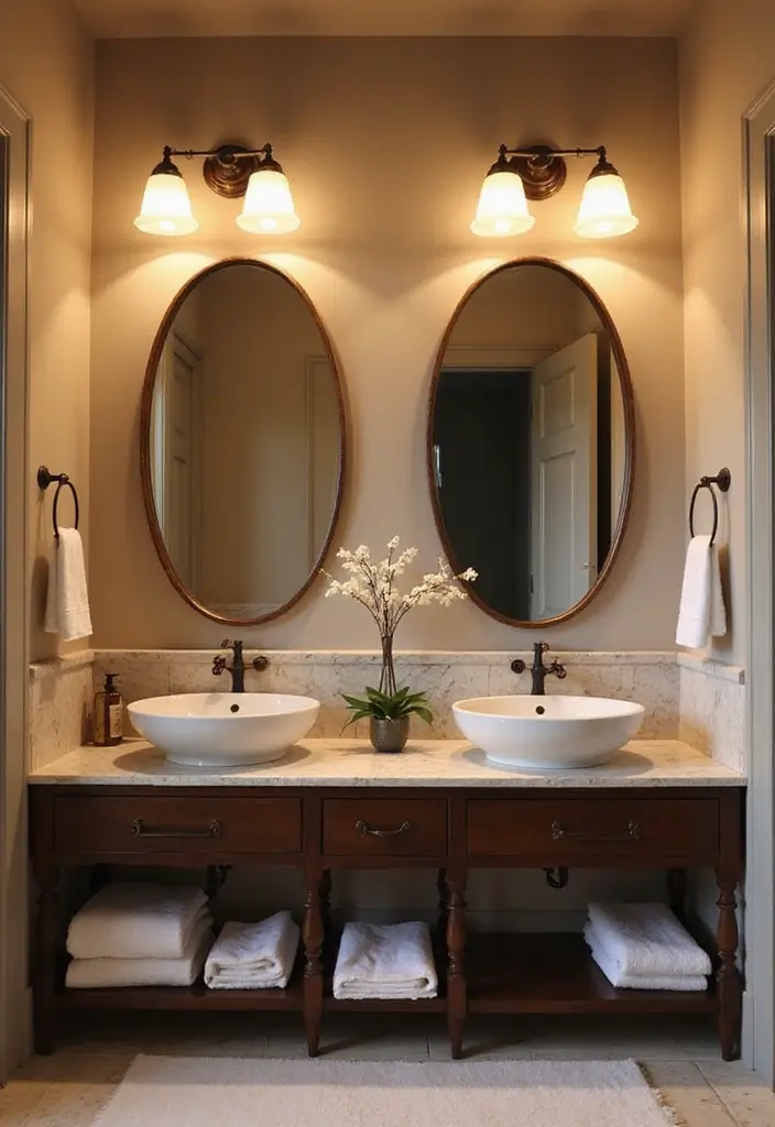 27 Secondary Bathroom Ideas That Feel Functional - 9. Stylish Lighting 1