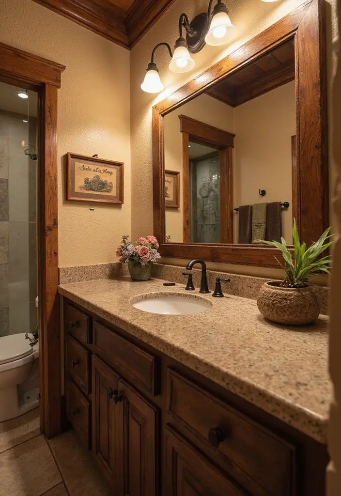 28 Bar Bathroom Ideas That Impress Guests - 28. Personalized Guest Book 1