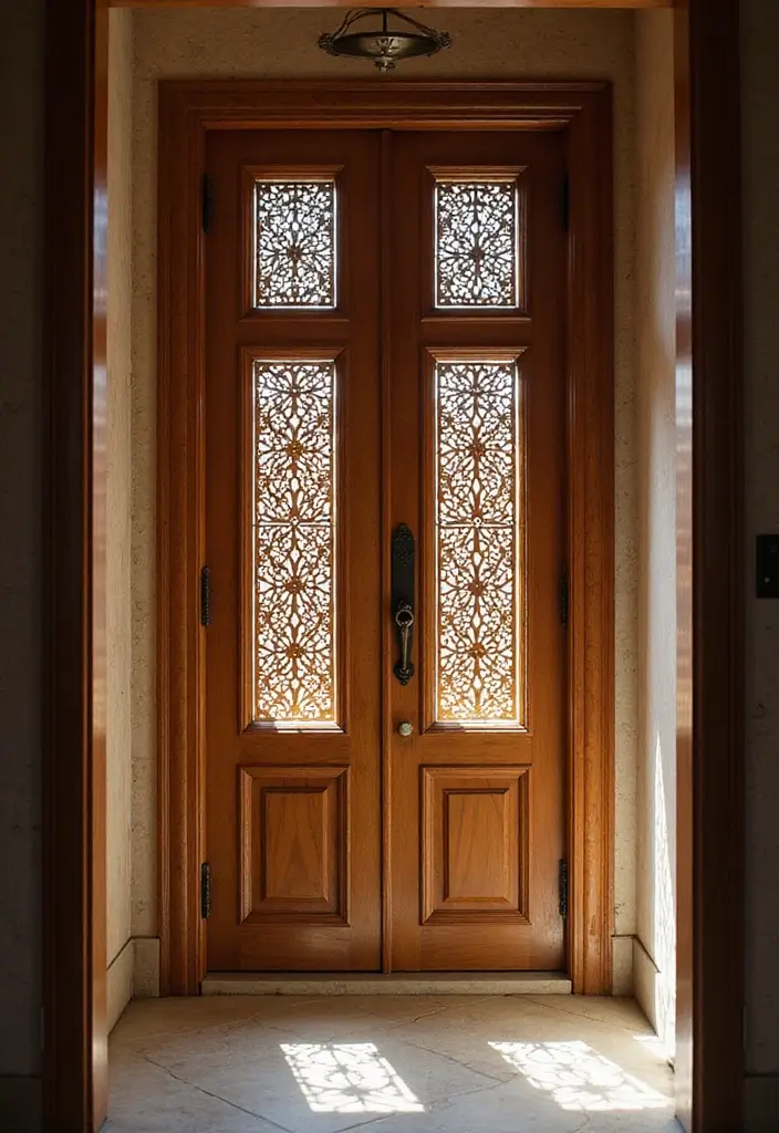 28 Bathroom Door Ideas Indian Style Inspirations - 4. Jali Work 1