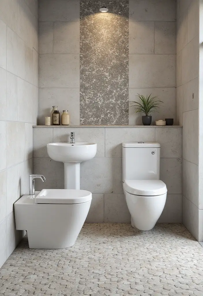 28 Bathroom Tile Ideas Floor Design Trends For 2024 - 21. Interlocking Tiles 1