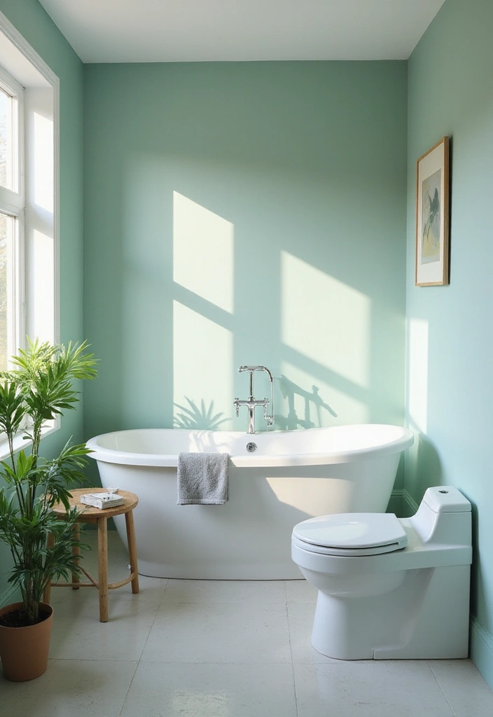 28 Bathroom Tile Ideas Floor Design Trends For 2024 - 25. Eco-Friendly Paint 1