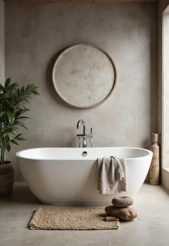 28 Boho Western Bathroom Ideas With Rustic Flair - 11. Unique Bathtubs 1