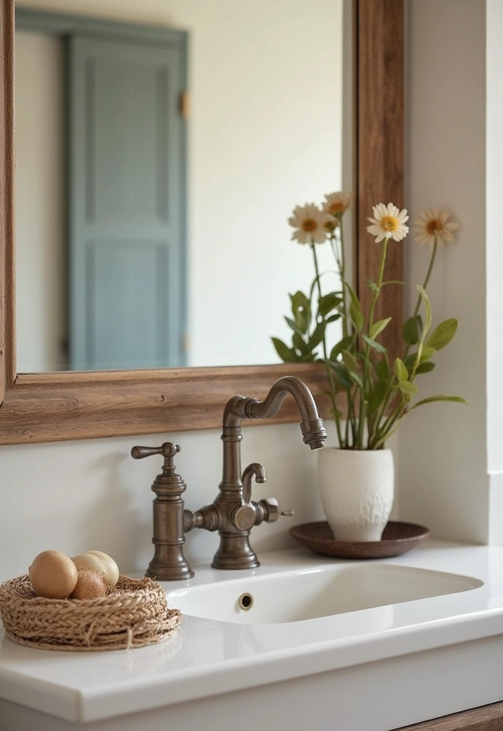 28 Boho Western Bathroom Ideas With Rustic Flair - 22. Unique Plumbing Fixtures 1