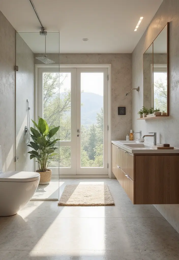 28 Walk In Bathroom Showers That Redefine Luxury - 12. Open Concept Layouts 1