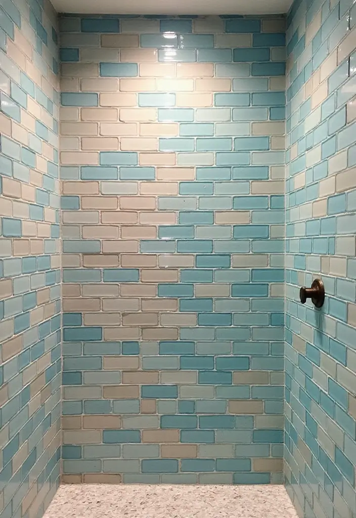 29 Bathroom Shower Tile Ideas That Feel Modern - 11. Subway Tiles with a Twist 1