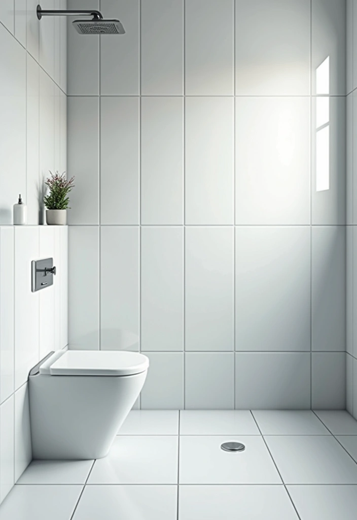 29 Bathroom Shower Tile Ideas That Feel Modern - 13. Glossy Finishes 1