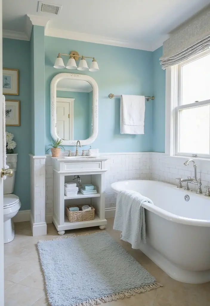 29 Ensuite Bathroom Ideas Master Bedrooms With Luxury Touch - 18. Coastal Vibes 1