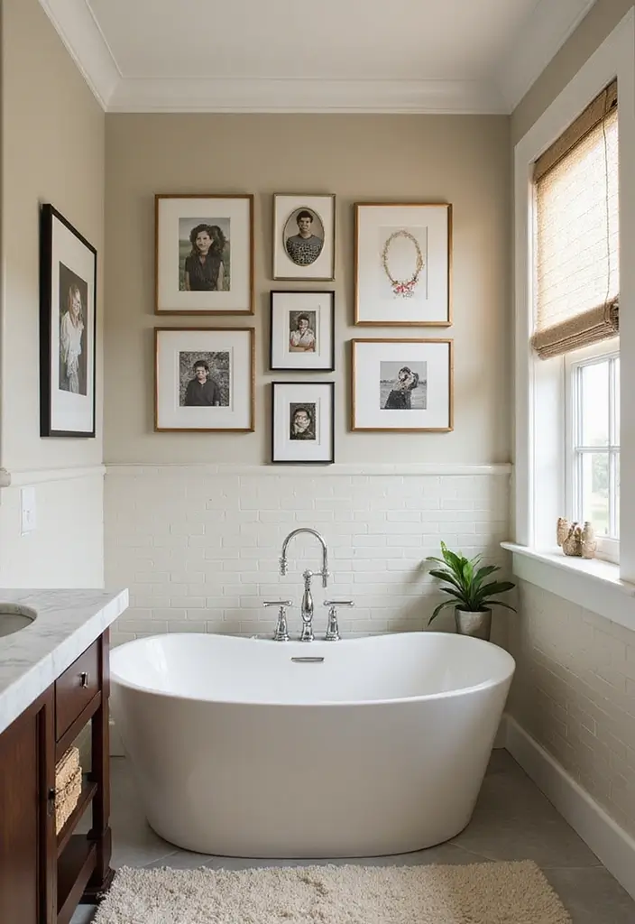 29 Ensuite Bathroom Ideas Master Bedrooms With Luxury Touch - 29. Personalized Art Displays 1