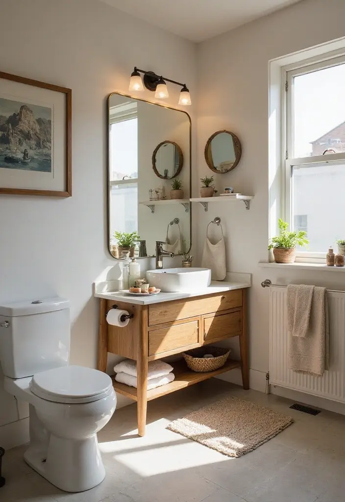 29 Modern Gray Bathroom Designs That Feel Sophisticated - 26. Personal Touches 1