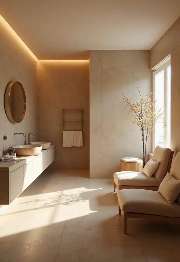29 Modern Gray Bathroom Designs That Feel Sophisticated - 29. Spa-Like Retreats 1