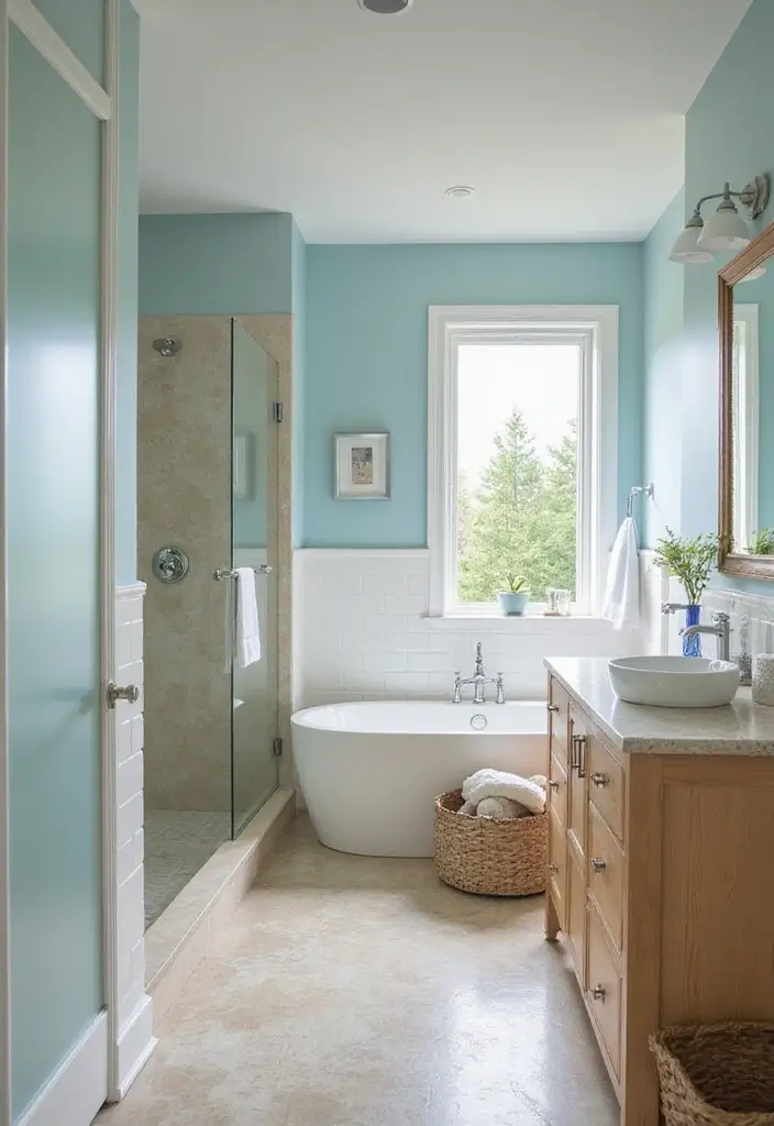29 Sims 4 CC Bathroom Set Ideas For Builders - 12. Coastal Living 1