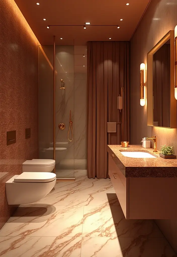 29 Sims 4 CC Bathroom Set Ideas For Builders - 16. Glamorous Touch 1