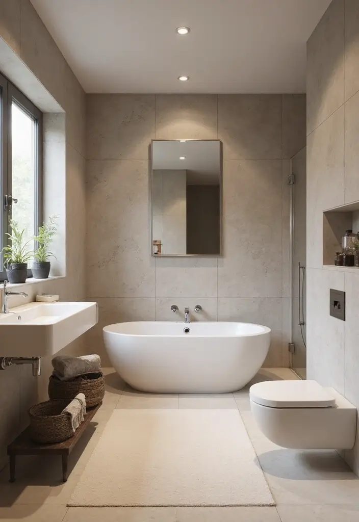 29 Sims 4 CC Bathroom Set Ideas For Builders - 24. Understated Luxury 1