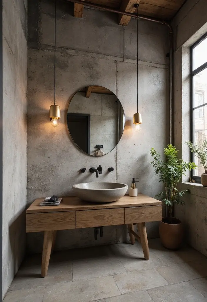 29 Sims 4 CC Bathroom Set Ideas For Builders - 7. Industrial Chic 1