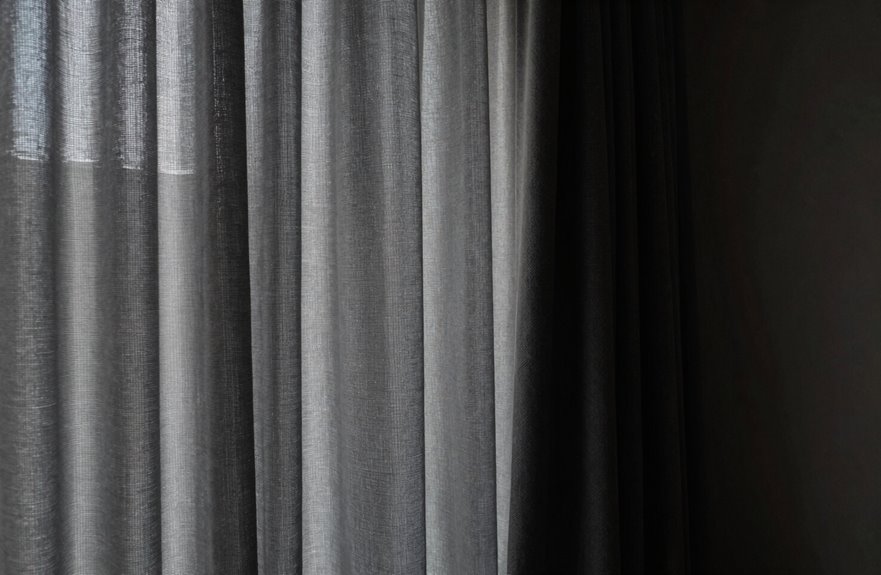 blackout curtains block almost all light