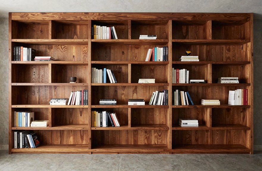 How Much Do Built-In Bookshelves Cost? 5 built in shelves shared core elements