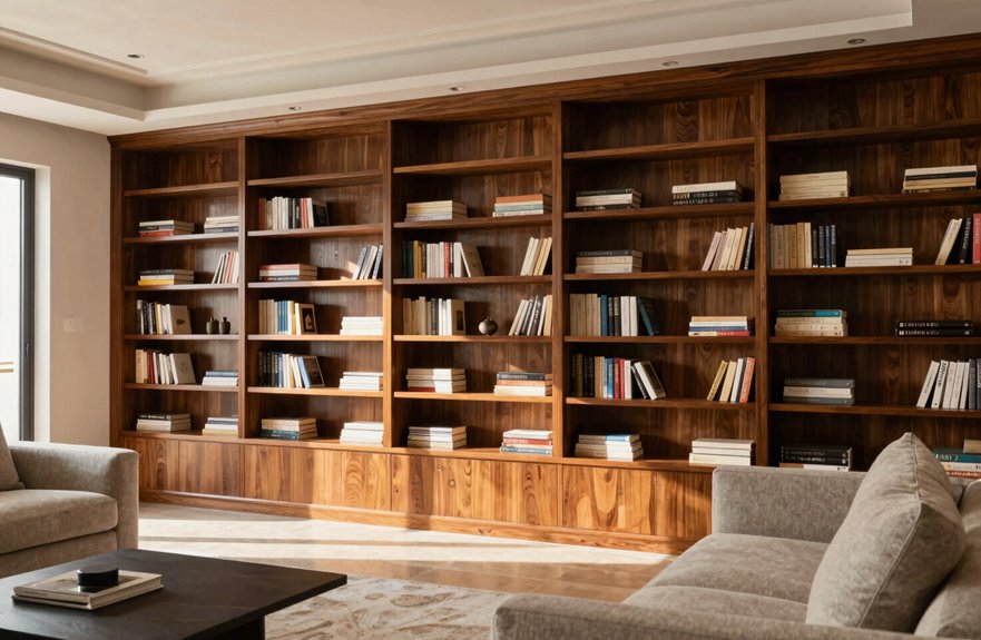 How Much Do Built-In Bookshelves Cost? 1 built ins cost vary widely nationwide