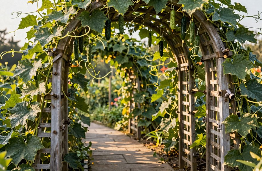 How to Make a Trellis Arch (A Step-by-Step Guide) 5 climbing crops for trellised arches