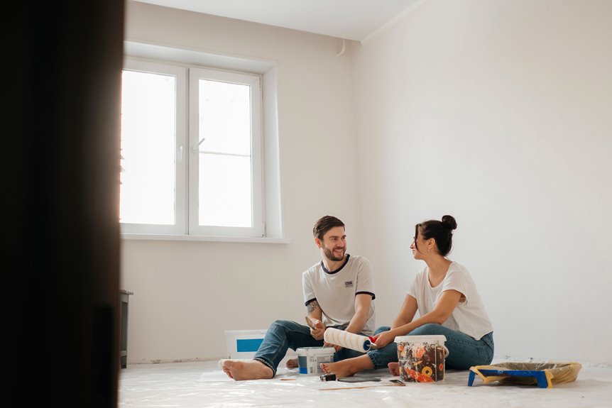 cost to paint living room walls