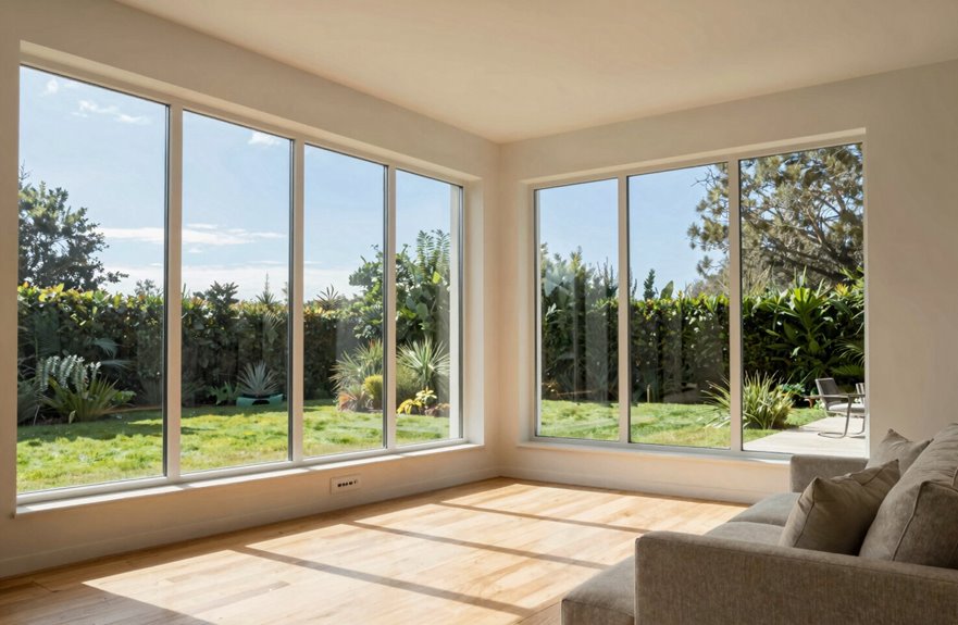 10 Living Room Window Types That Transform Your Space 2 fixed pane windows maximize light and views
