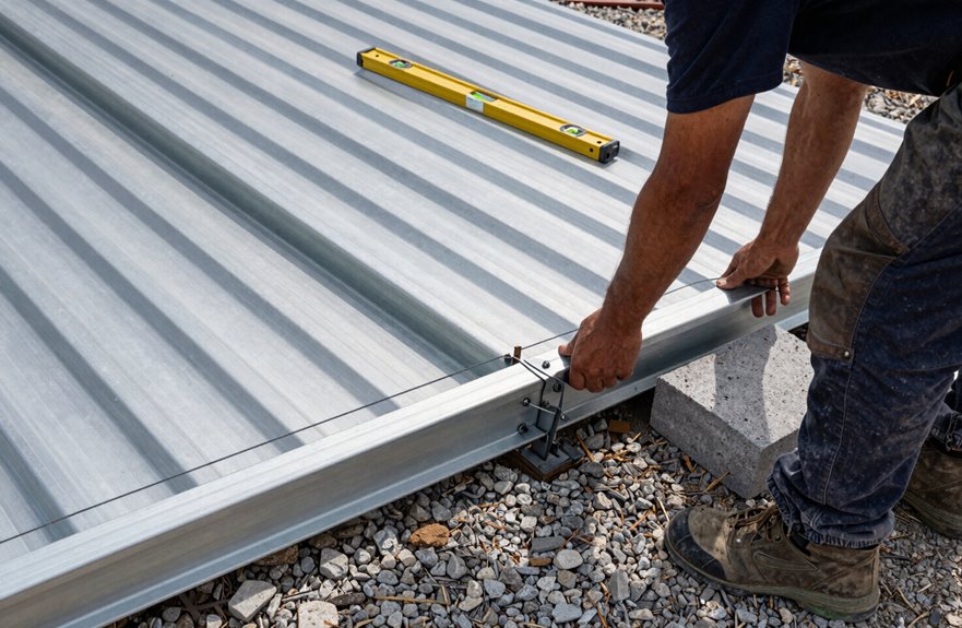 foundation choices for shed stability and moisture protection