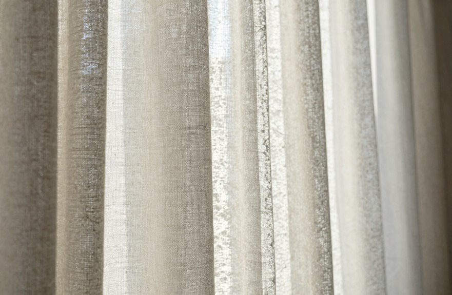 Cotton vs Linen Curtain:10 Key Differences That Matter 1 linen brightens cotton darkens privacy
