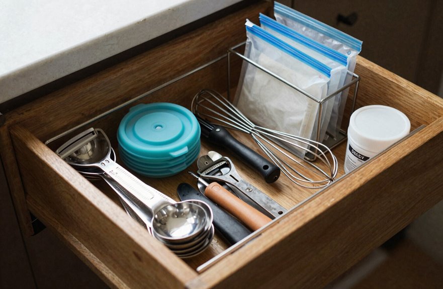 5 Kitchen Drawer Organization Tips That Actually Work 2 measure adjust fit reassess