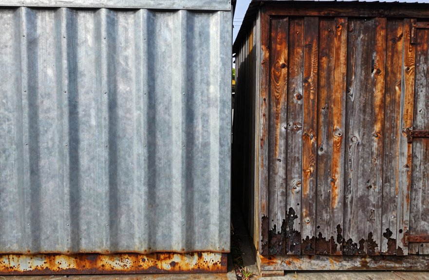 metal resists rot pests rust risk